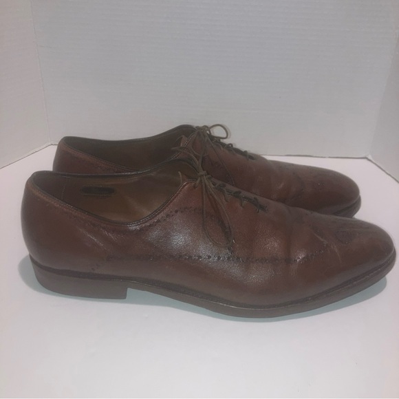 Allen Edmonds Fairfax Men’s Size 15 Brown Patina Leather Oxford Dress Shoes USA main image 10